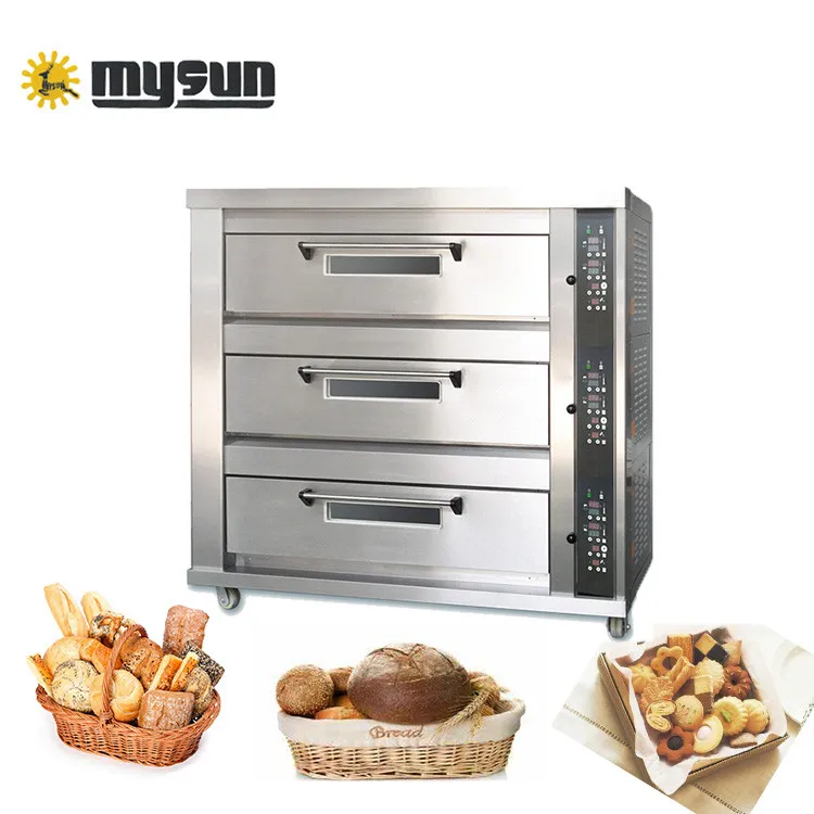 Commercial Automatic Bakery Gas Electric Bread Baking Oven Baking