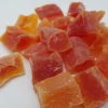 Thailand Dehydrated Dried Papaya chunks Natural Red Color