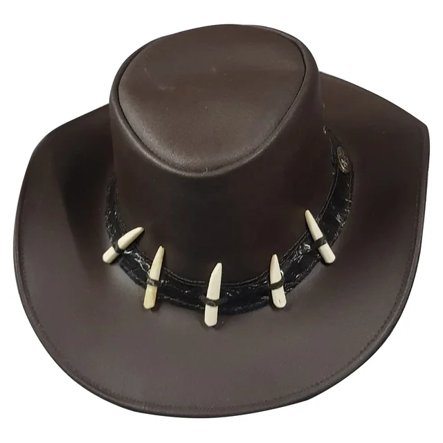 crocodile teeth hat