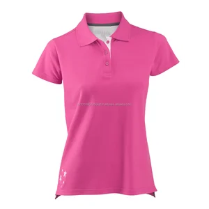 Custom women short sleeve polo t-shirt Custom women short sleeve polo t-shirt