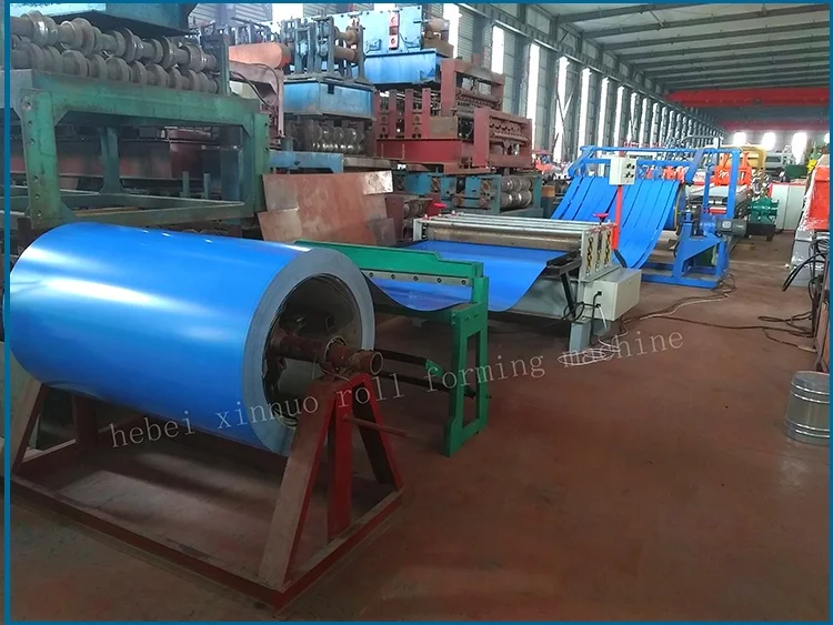 Real Strength Manufacturer Automatic Coil Cut to Length Machine Steel Coil Slitting Line