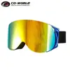 Large frameless mirrors ski goggles, comfort and safety, best pop style ski goggles[SP250]