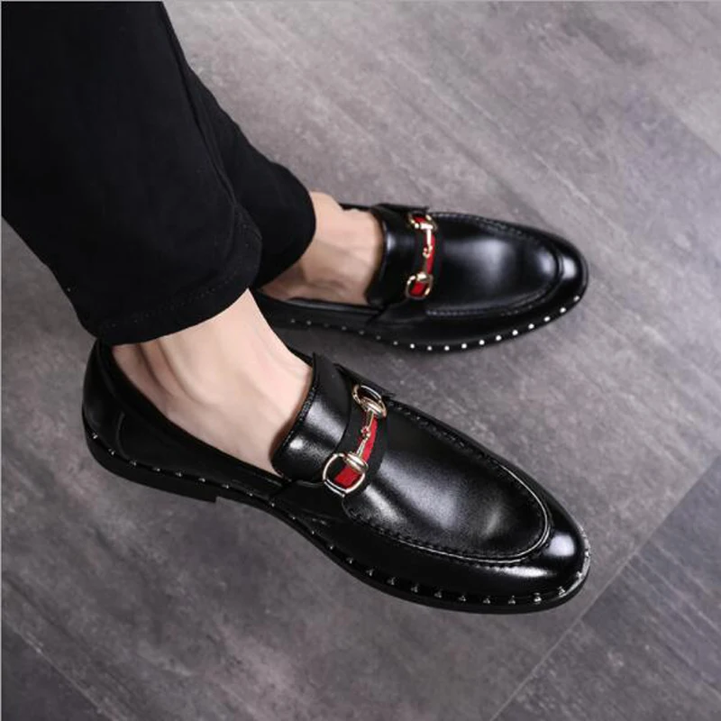 Cheap Price New Design Patent Leather Fashion Casual Shoes