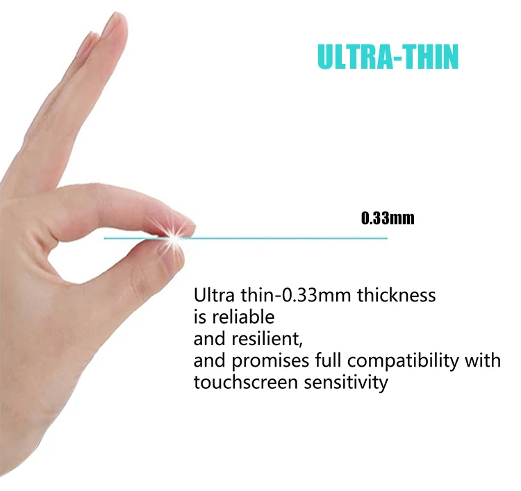 3 Pack For iPhone 6 Plus/7 plus/8 plus Tempered Glass Protector, 2.5D Glass Protector Manufacture For iPhone 5.5