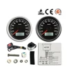 60mm High Accuracy IP67 Trip Meter Universal Motorcycle Speedometer