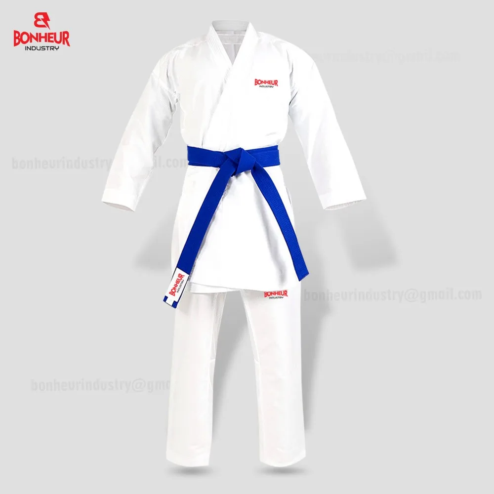High Quality White Karate Gi For Training Comfortable Karate Uniform
