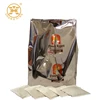 Four Corner block bottom coffee bag with zipper /Glossy matte or UV finishing
