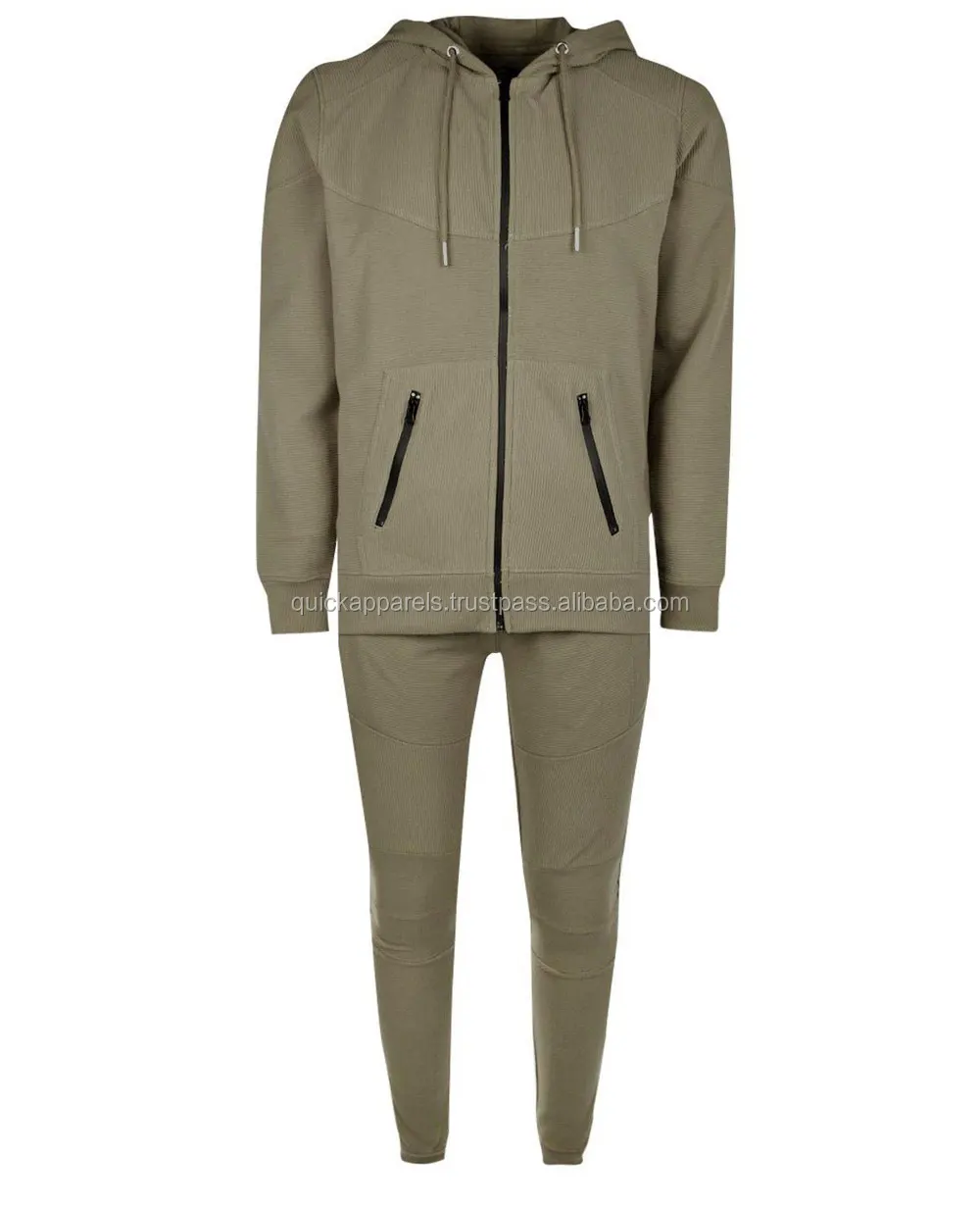 Factory Custom Grey Blank Tracksuits For Men Slim Fit Polyester Buy Oem High Quality Unbranded