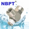 One Touch Fitting Industrial Air Control Check Valve Qkf-threaded Type-g, NBPT