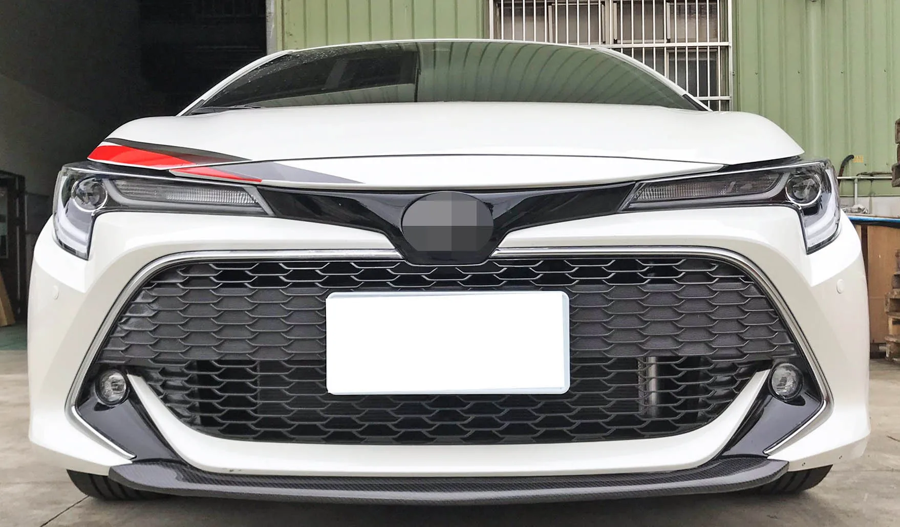 Matte Black For TOYOTA Corolla AURIS 5D Hatchback Front Bumper Lip Spoiler SE Matte Black For TOYOTA Corolla AURIS 5D Hatchback Front Bumper Lip Spoiler SE