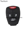 Car key shell with 3+1 buttonfit suitable for Chrysler