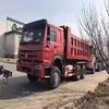 used dump truck 335/336, howo dump truck 2*8 with diesel engine for sale
