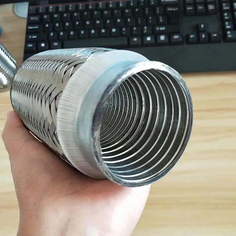 Aluminum Tube Flexible Exhaust Pipe 2.25 Inch Diameter 8 Inch Length