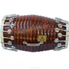 DHOLAK HANDMADE WOOD INDIAN FOLK MUSICAL INSTRUMENT DRUM NUTS N BOLT