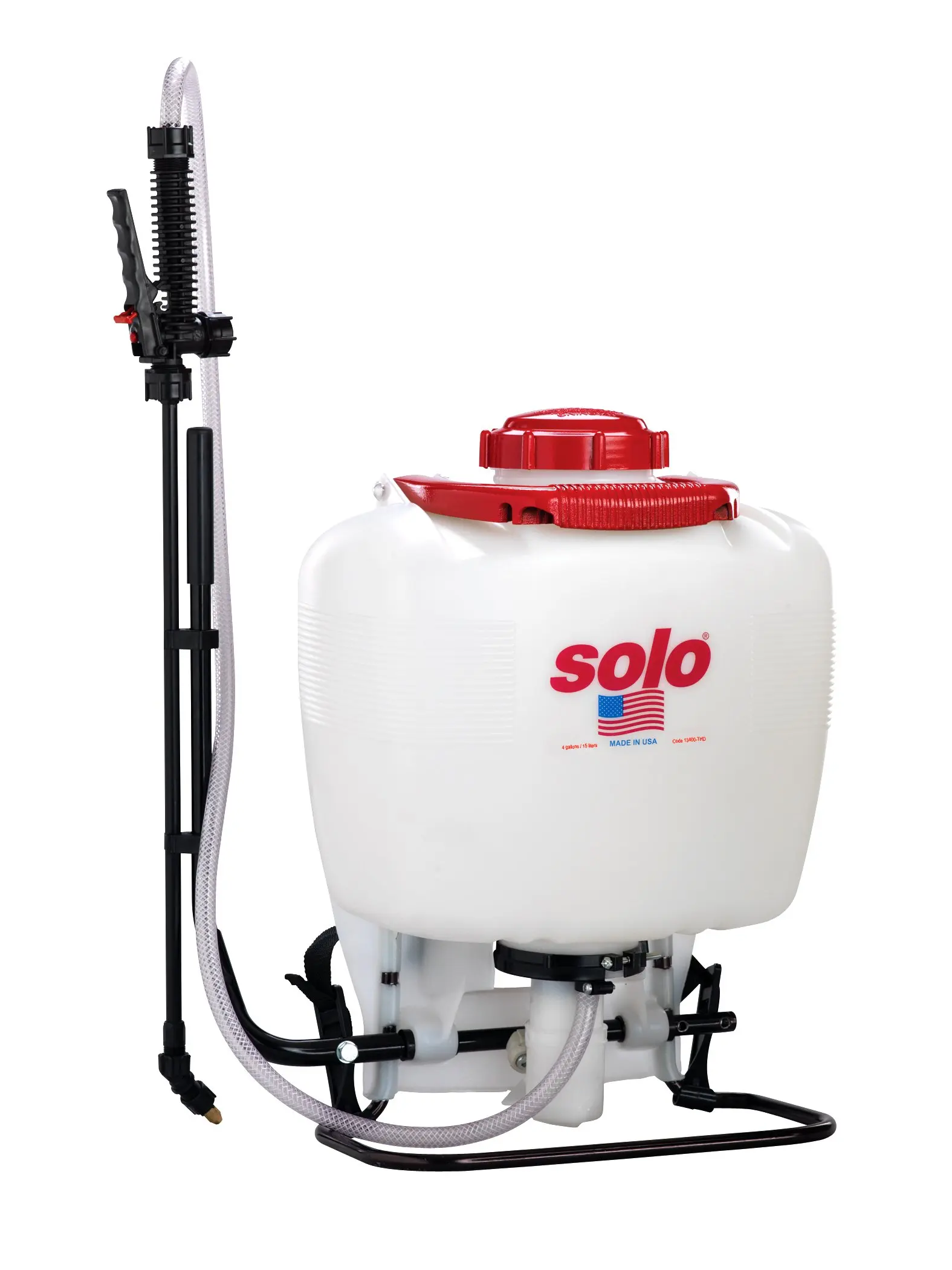 Buy Solo 425-Deluxe 4-Gallon Professional Piston Backpack Sprayer with Deluxe Padded Straps in ...