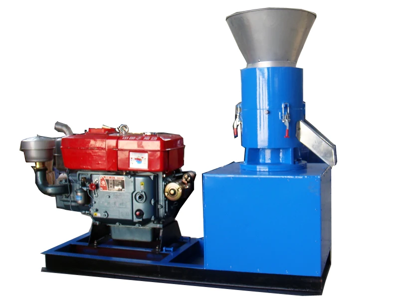 Diesel Power Animal feed pellet machine/chicken manure feed pellet making machine/feed pellet mill