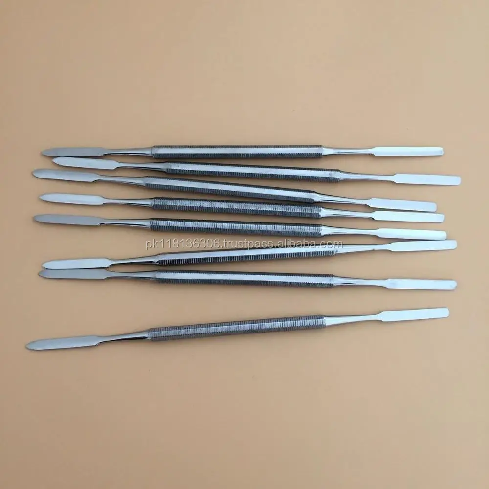 Dental Stainless Steel Wax Spatula Spoon 18cm/7 Inch Double End Dentist