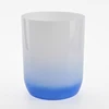 Acrylic Round Cylinder Shape Double Color Waste Bin