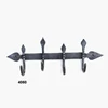 Decorative Hand Forged Coat Rack With Four Hooks