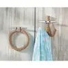 Jute wrapped coat hook