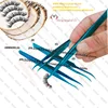 Get Sharp & Strong Grip Lash Extension New Designed Stainless Steel Eyelash Extension tweezer