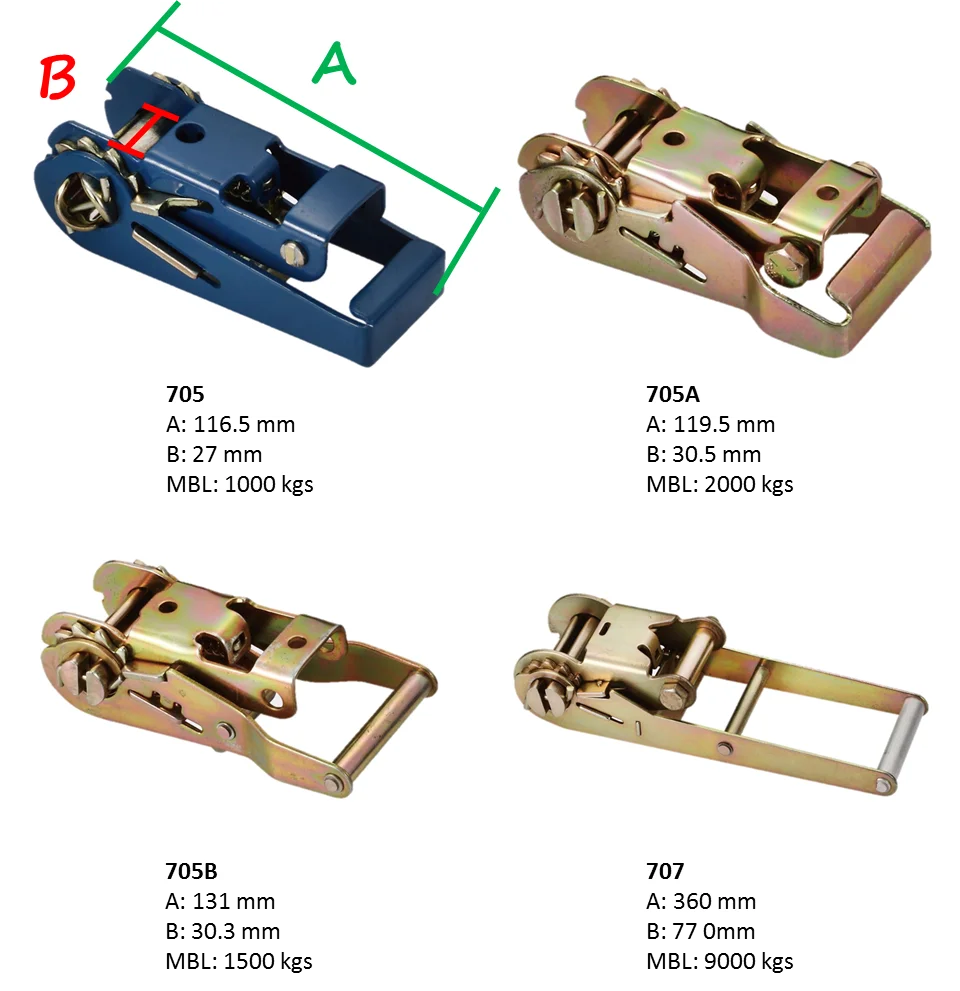 OEM wholesale ratchet tie down metal cam buckle