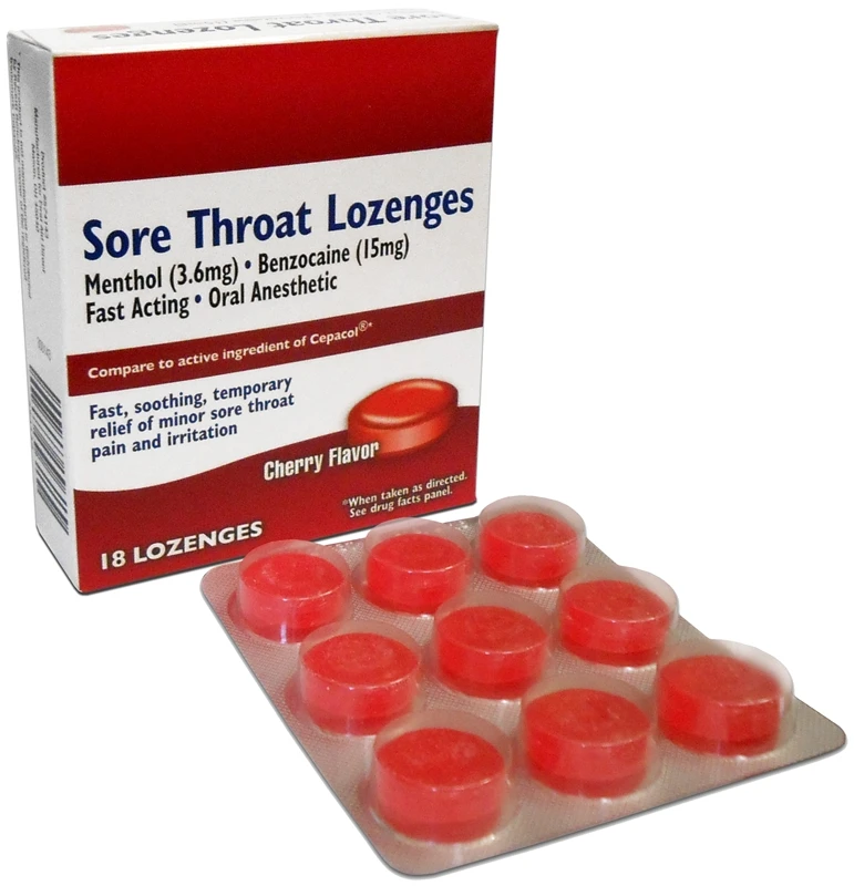Throat lozenges
