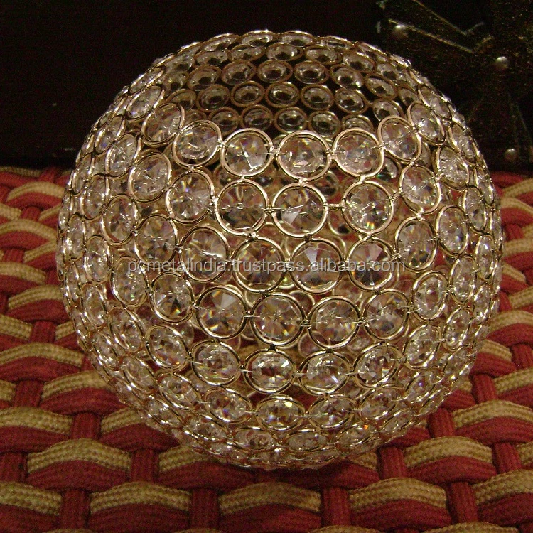 crystal balls/candelabra