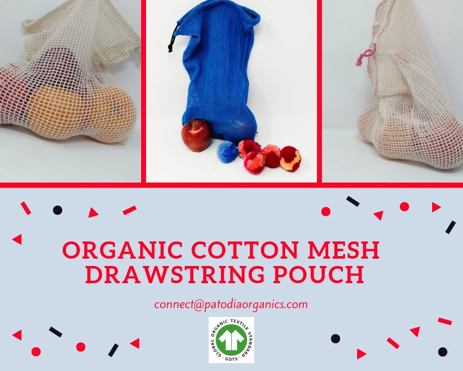 Ecofriendly Biodegradable Organic Cotton Mesh Produce Bag Buy Cotton