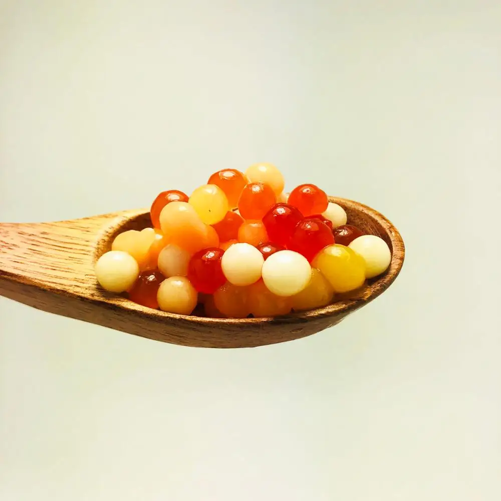 Colorful Fruit Juice Ball Popping Boba For Bubble Tea Buy Bubble Tea