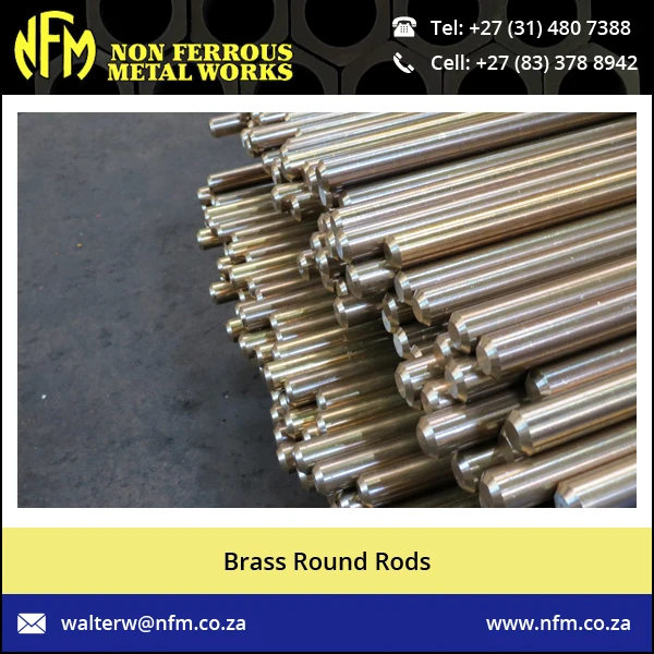 
C260 Brass Round Rods 