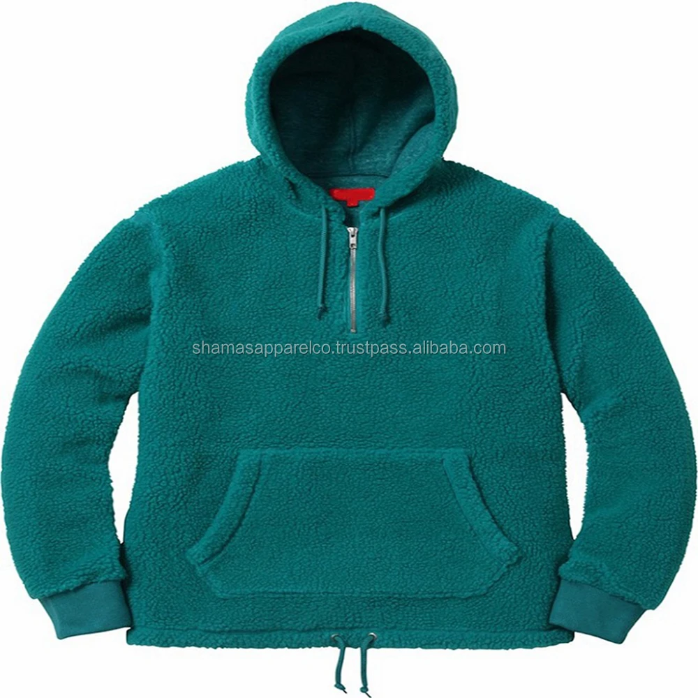 sherpa fleece pullover wholesale