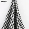 buying in large quantity light weight cotton check shirt crepe fabric