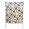 Cotton printed geometrical pattern designer throw