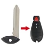 Top sale good material Durable car key with blade smart car key for Chrysler Dodge Jeep remote key shell case