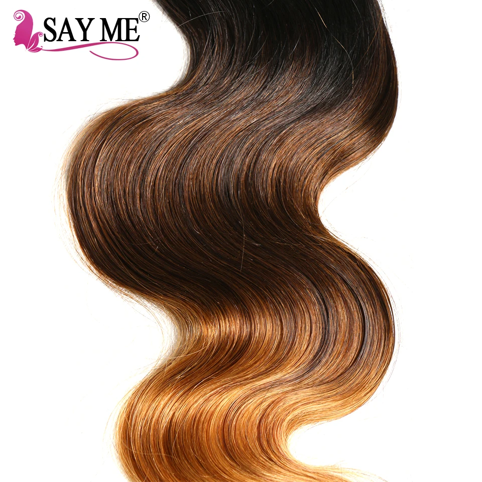 1b/4/30 Ombre Light Brown Weave 3 Tone Prices For Brazilian Hair In