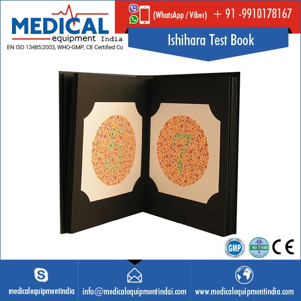 High Quality Ishihara Color Blindness Test Book 38 Plates - Buy Ishihara  Color Blindness Test Book,Test Book,Test Book 38 Plates Product on  Alibaba.com
