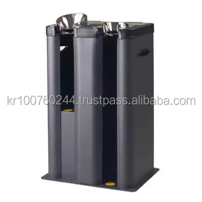 
(OP2-PG) Pearl Grey Colored Modern Design Wet Umbrella Wrapping Machine 2 Slot Wrapper Dispenser made in Korea 