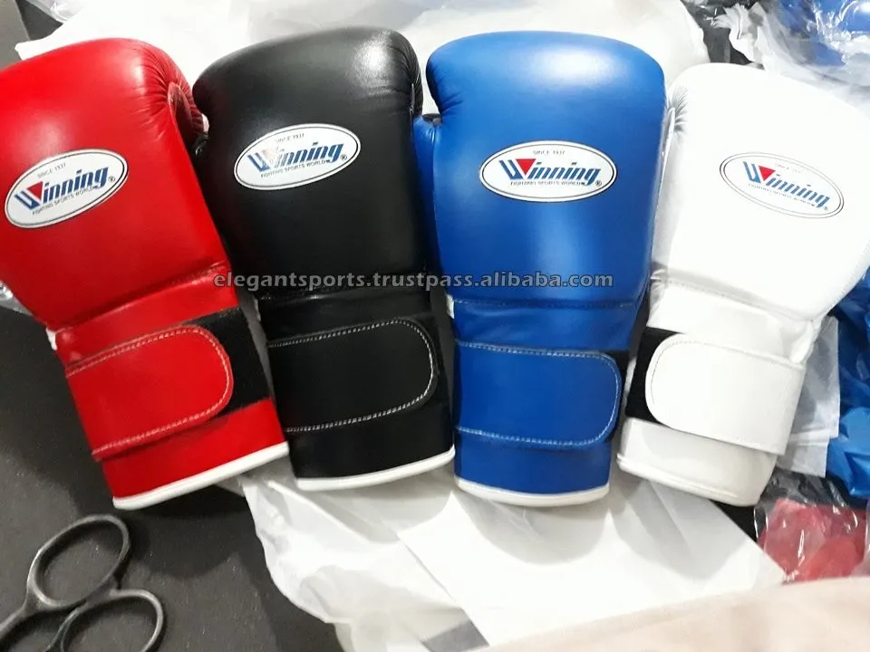 New Style Winning Boxing Gloves 10oz 12oz 14oz or 16oz any color professional kick boxing winning gloves on m.alibaba.com