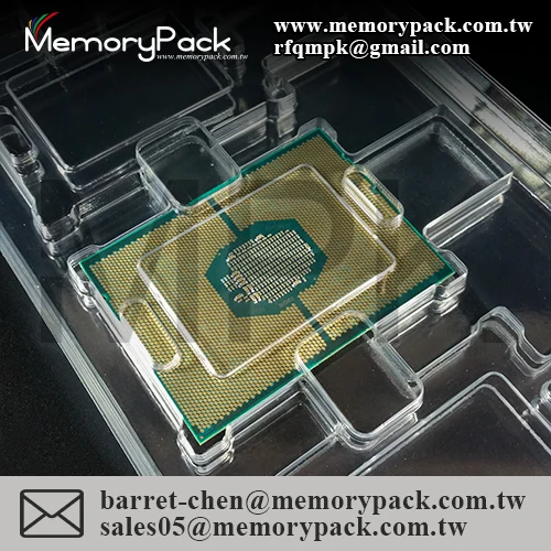 Mpk 2015032 Esd Cpu Tray Packaging For 4count Intel Xeon Scalable