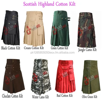 cotton kilt