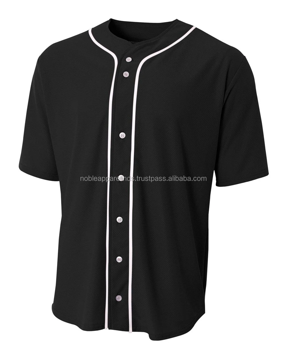 Striped Pinstripe Sublimated Wholesale Custom Cheap Baseball Jersey In