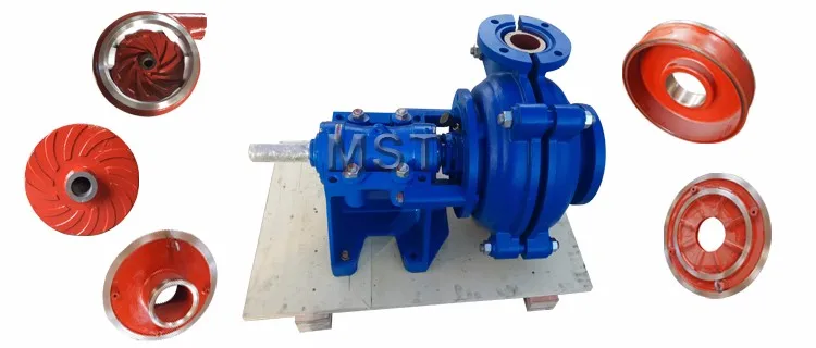 slurry pump with spare parts