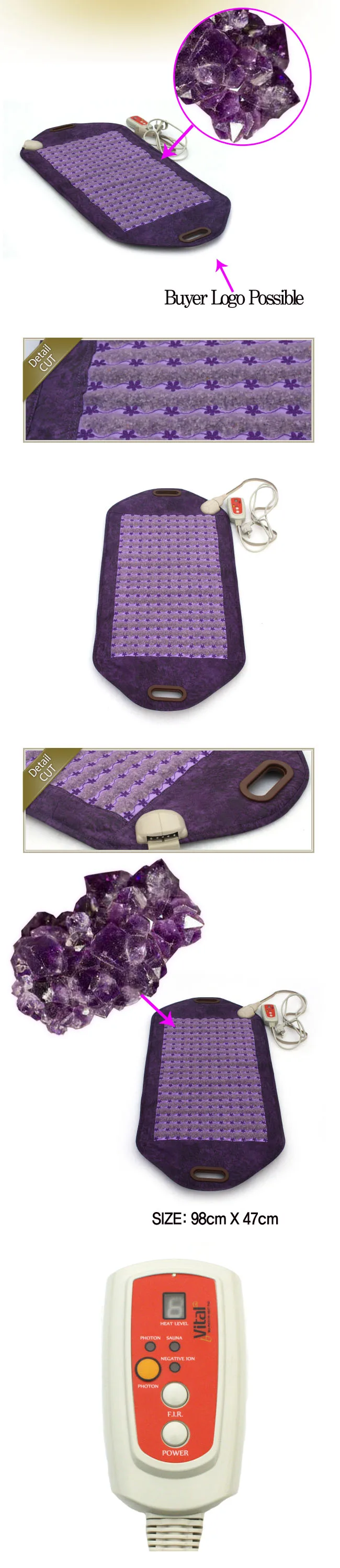 Amethyst Crystal Heating Pad Korea Buy Amethyst Pad,Heating Pad