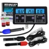 6 in 1 Professional Multi-parameter Water Quality Monitor Tester pH/ ORP/ EC/ CF/ TDS PPM/ Temperature Combo Testing Meter