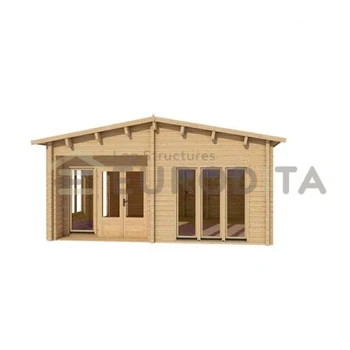 Made To Measure 2 Bed Lodge Skipton 6x13m Log Cabin View Log