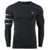 Fitness Mens Compression Sublimation Printing Shirts MMA Rash Guard