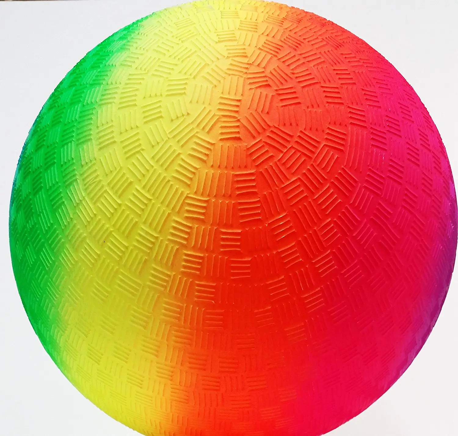 8.5 Inch Pvc Inflatable Rainbow Playground Balls For Kids Buy Rainbow