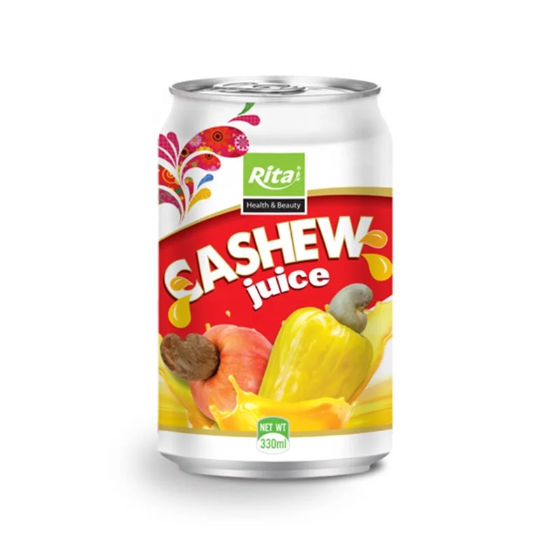 Manufacturer Beverage Viet Nam 330ml Canned Cashew Fruit Juice Drink