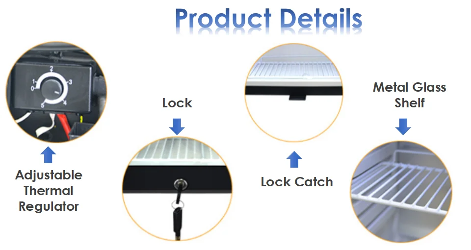 Orbita 30/40/60L Silent Cheap Ammonia Smart Glass Door Absorption Mini Fridge Electronic Refrigerators Systems Hotel Minibar